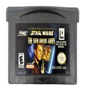 Star Wars The New Droid Army Nintendo Gameboy Advance GBA Game Cartridge Disney